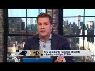 First look at panthers saints wild card matchup