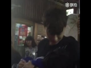 [fancam] 150922 #ztao filming charming daddy