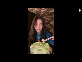 200903 joy birthday instagram live