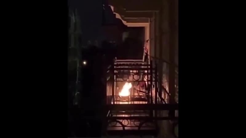 Шашлычек на балконе