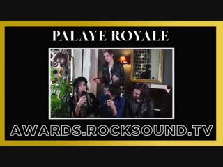 Rock sound awards palaye royale