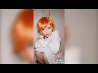 Tik tok anime cosplay emma эмма yakusoku no neverland обещанный неверленд