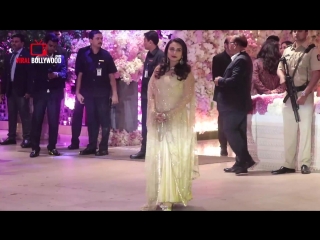 Rani mukerji at ambani grand engagement party viralbollywood