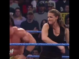 Стэфани макмэн отвесила пощечины энглу и бенуа