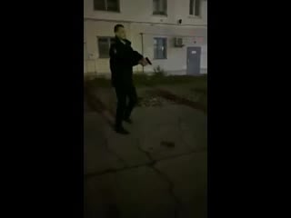 Отражение нападения на полицейских