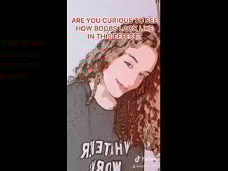 Девушка из тик тока грудь спалила показала слив