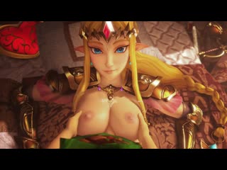 Zelda tittyfuck; paizuri; masturbation; big boobs; big tits; orgasm; cum on tits; 3d sex porno hentai; [the legend of zelda]