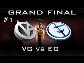 Vg vs eg [game 1] grand final highlights dota 2 dac 2015