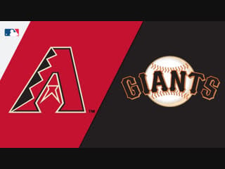 Nl / / ari diamondbacks @ sf giants (1/3)