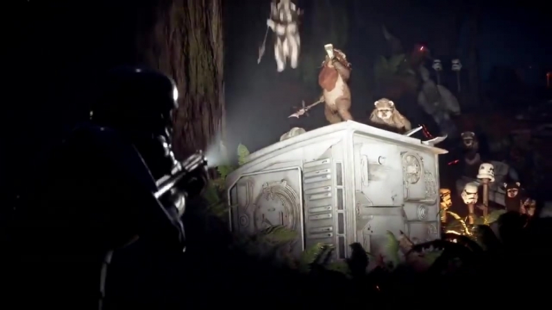 Star wars battlefront 2 ewok hunt night on endor trailer