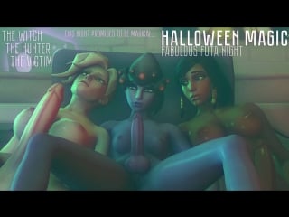 Halloween magic (overwatch sex)