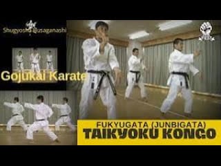 Taikyoku kongo / fukyu gata (junbi gata) / goju ryu gojukai