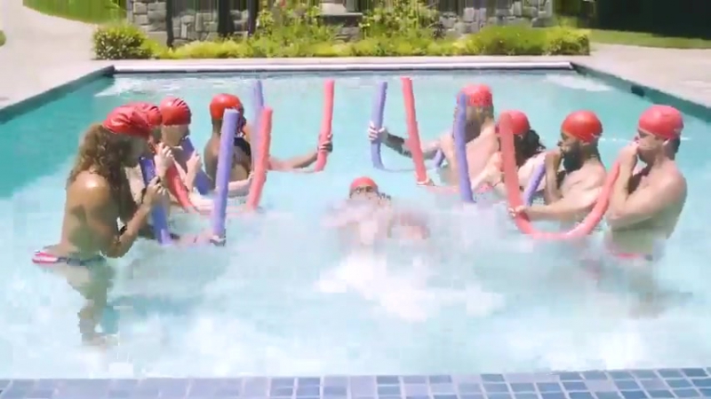 Мужское синхронное плавание