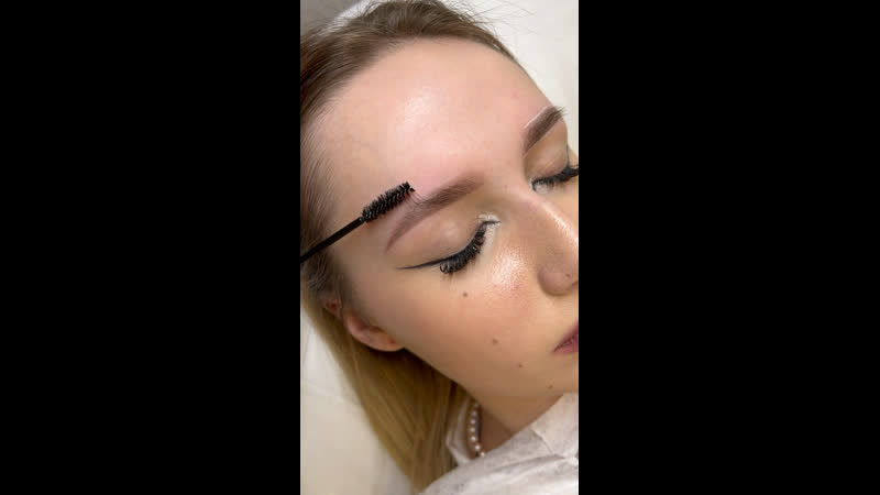 Заживший перманентный макияж с минеральными пигментами😻