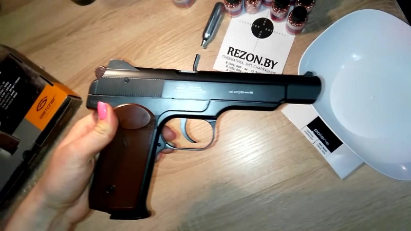 Пневматический пистолет gletcher aps blowback 4 5 мм (стечкин, апс) видео обзо