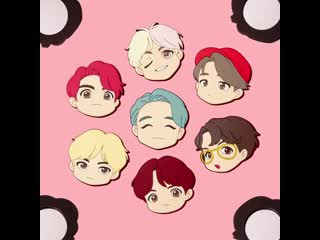 이렇게 보고 저렇게 봐도 귀여운 bts캐릭터 거울💜 내일부터 bts pop up house of bts에서 만나보세요! #bts popup #house of bts