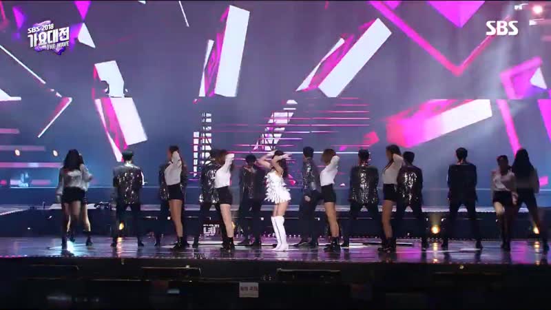 Sunmi siren @ 2018 sbs gayo daejun 181225