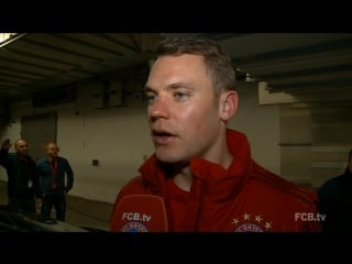 Zum 17 mal ohne gegentor! das sagt @manuel neuer zum auswärtssieg bei