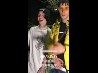 Lil xan with kidd keo