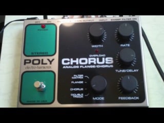 Electro harmonix polychorus sound test possibilities by nomakills