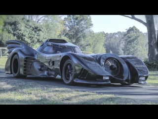 Real life batmobile man spends two years building iconic 1989