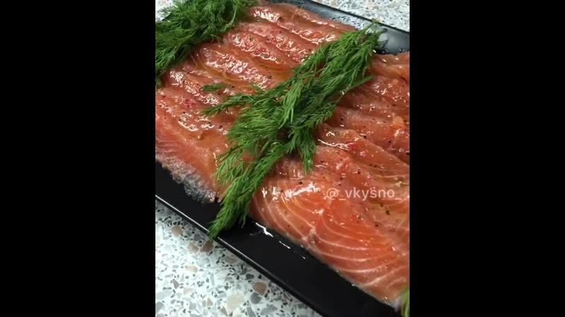 Как разделать и засолить лосося