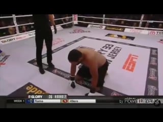 Rico verhoeven won by tko!!! still champ!!!