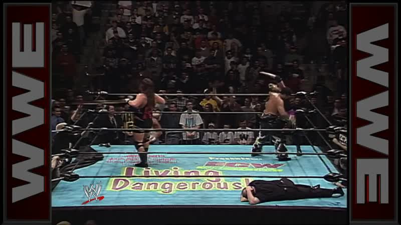 [#my1] ecw living dangerously 2000 супер крейзи против райно