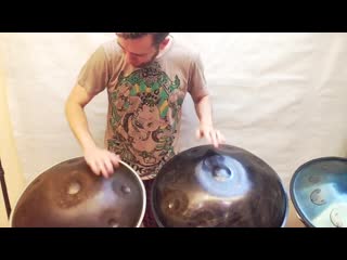 Handpan brothers & overtone handpan testing