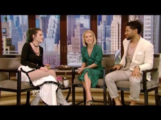 Live with kelly & jussie smollett bella thorne 19/04