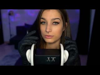 Akuma asmr 20210813 asmr ｜ extremely tingly latex sound 🖤 masaje de orejas con aceite kph5kgr5llm