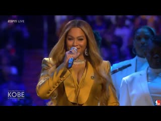 Beyoncé "xo" / "halo" a celebration of life for kobe and gianna bryant