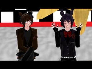 [mmd/fnaf] gay