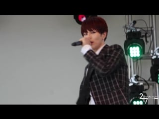 [fancam] [01 07 15] 24k hey you (kisu focus) @ sbs love fm no sayeon lee seongmi show