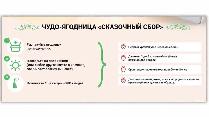 Клубника чудо ягодница сказочный сбор по 99р mp4 hq xxx video