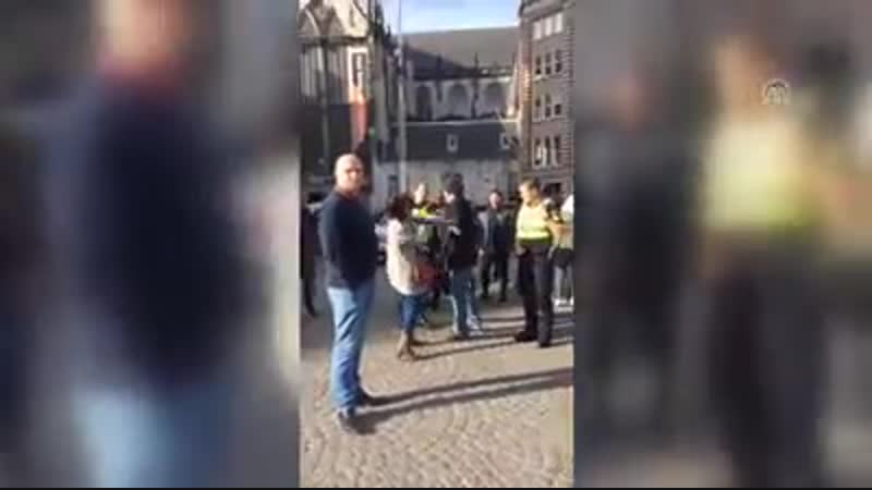 #watch a dutch zionist jewish citizen holding the israeli flag have porn an irish lady who was holding the palestinian fla