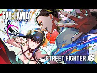 Street fighter 6 spy×family code white special collaboration anime | ps5 & ps4 games