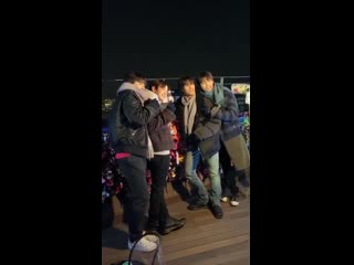 [191219] mashiho, yedam, junghwan, jeongwoo at namsan tower