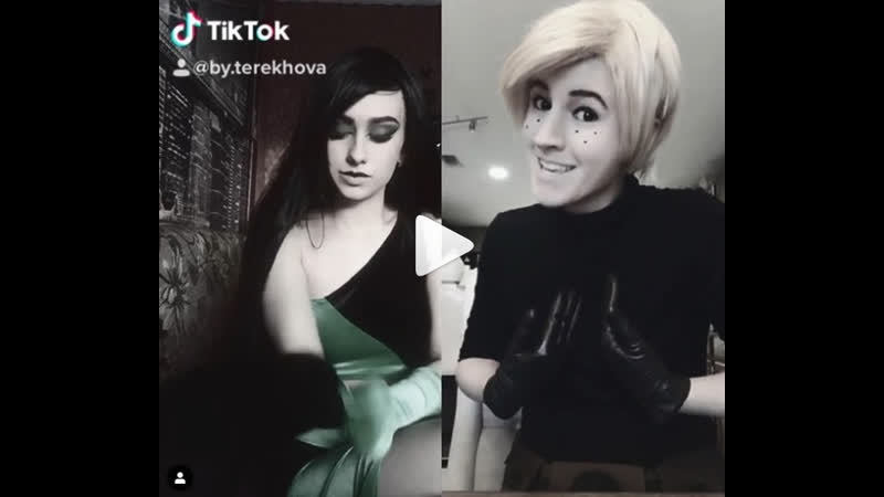 Shego & ron | шиго и рон ( kim possible cosplay \ ким пять с плюсом tiktok косплей)