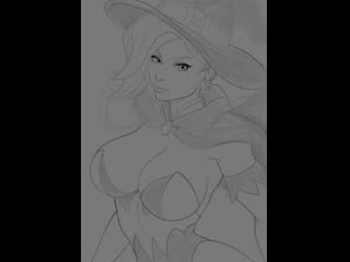 Witch mercy video by dandonfuga