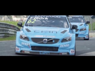 Polestar cyan racing getting ready for the 2017 wtcc