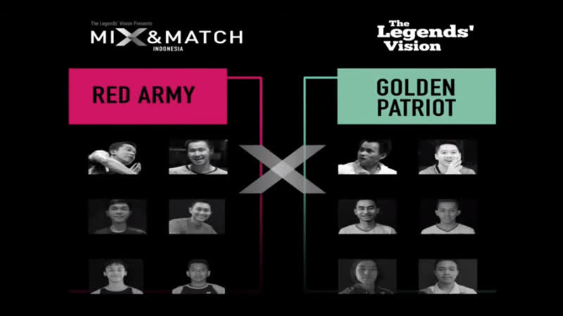 Mix match indonesia with taufik hidayat and candra wijaya