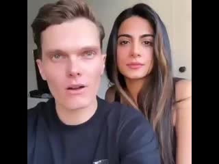 Luke and @emeraudetoubia are supporting the campaign nomas, fighting sexual assault and porn against women in honduras its tim