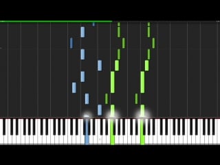 One summer s day spirited away piano tutorial synthesia