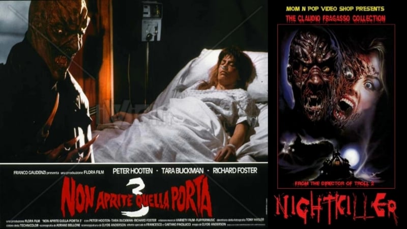 Ночной убийца / non aprite quella porta 3 (1990) vhsrip (эксплуатация темы фильмов "техасская резня бензопилой")