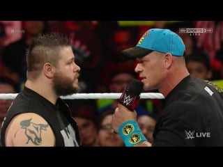 Raw 01 06 2015 | сина прерывает оуэнса