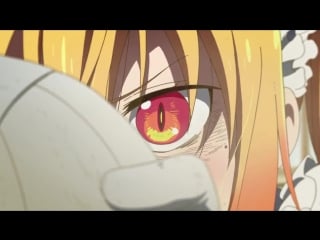 Отрывок вышибалы (kobayashi san chi no maid dragon)