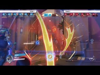 Enemy genji deflected grav and tried to nano blade this ana had other ideas