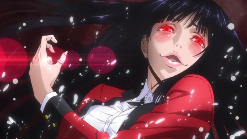 Kakegurui / безумный азарт 1 серия [озвучка ancord, jade, trina d (anidub)]
