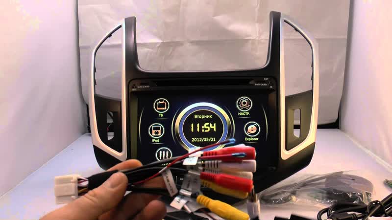 Штатное головное устройство chevrolet cruze автомагнитола универсальная от 2013+